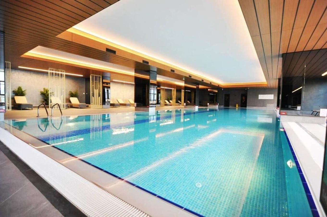 Trendy Cool Bright Studio Parking Poolviews! #254 Istambul Extérieur photo